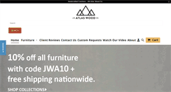 Desktop Screenshot of jwatlaswoodco.com